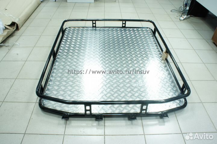 Экспедиционный багажник Нива 2121 (алюм.лист)