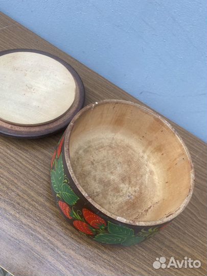 Шкатулка деревянная,Ретро