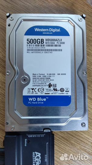 HDD WD 3.5 SATA 320 и 500 (есть ошибки)