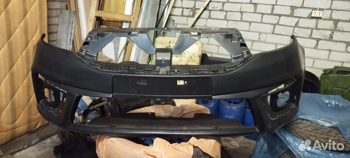 Передний бампер и нижняя решетка на Cheri Tiggo 3