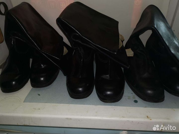Сапоги хромовые СССР 42 размер