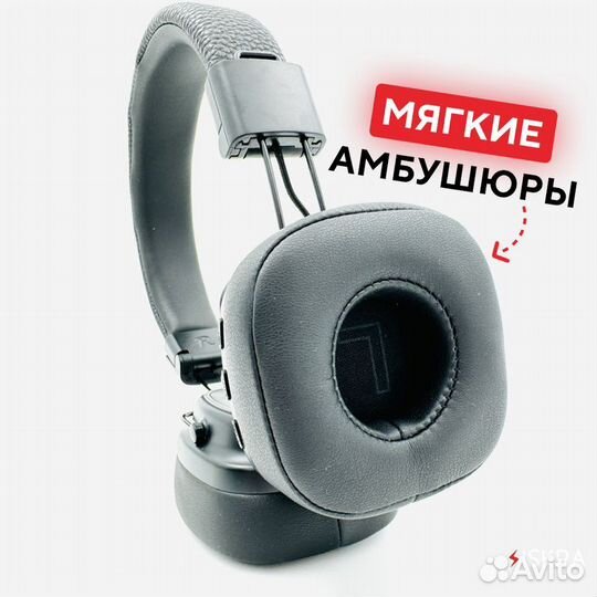 Наушники Marshallz Major 4 с подсветкой