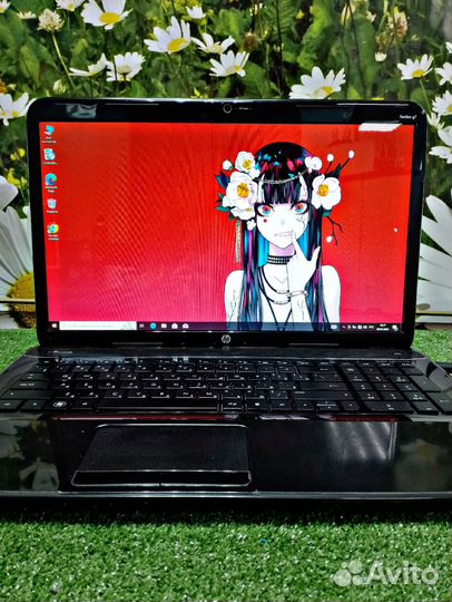 Большой ноутбук HP для учёбы и игр