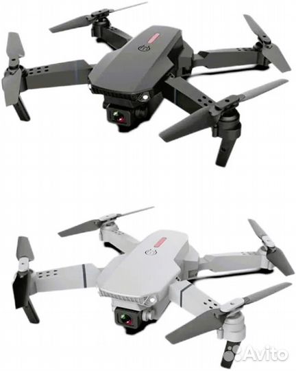 Складной дрон E88 с 2-е камеры 2-а аккумулятора