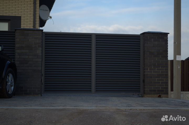 Жалюзийный забор