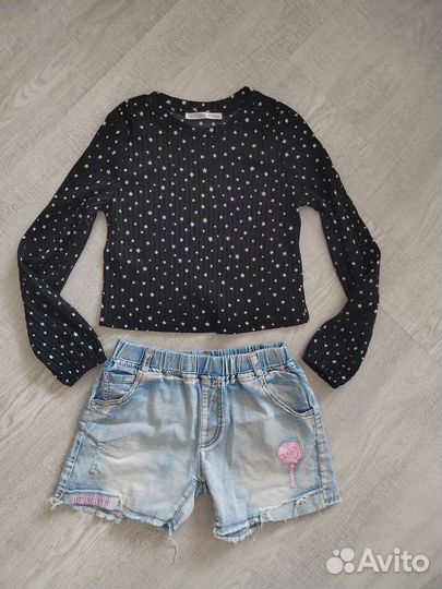 Шорты + блузка