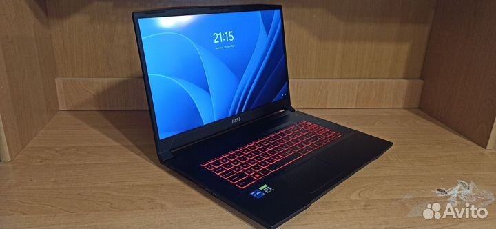 Игровой ноутбук msi katana gf76 11ue-268ru