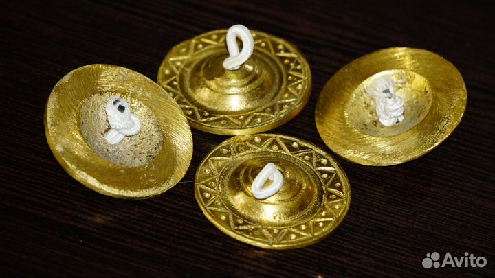 Звоночки для восточных танцев (Латунь)
