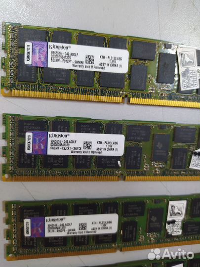 Оперативная память DDR3 REG KTH-PL313LV/8G 8GB