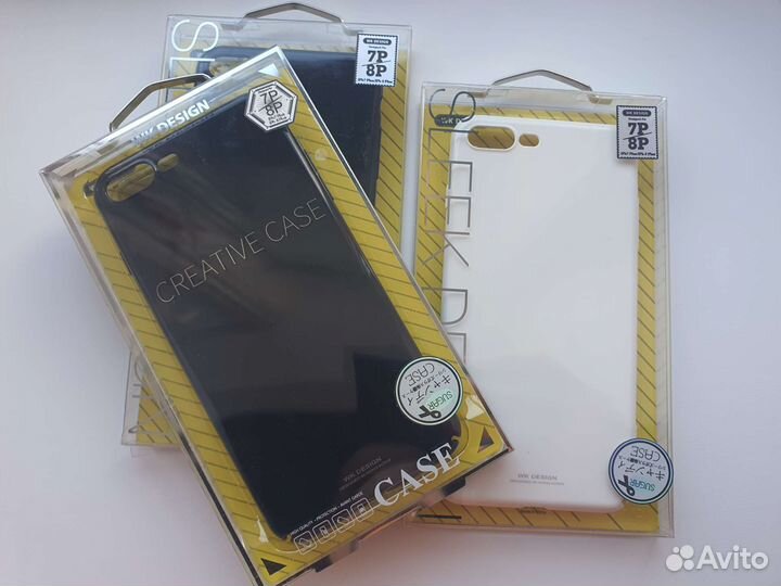 Чехол для iPhone 7 Plus / 8 Plus Чёрный/ Бесплатно