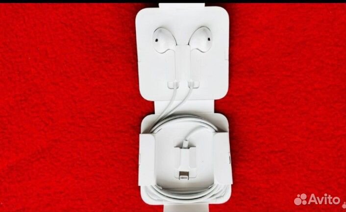 Оригинальные наушники apple iPhone