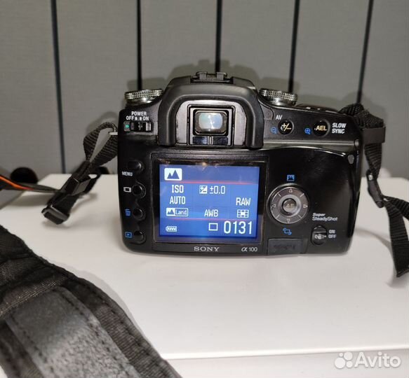 Зеркальный фотоаппарат Sony Alpha dslr-A100