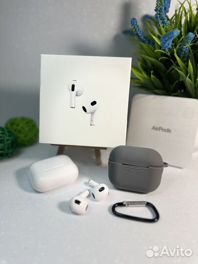 Airpods 3 + гарантия и бесплатная доставка