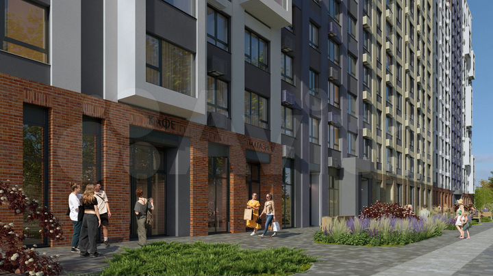 2-к. квартира, 55,3 м², 5/12 эт.