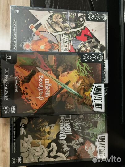 Unmatched, настольная игра