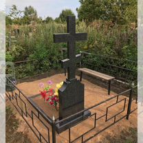 Памятники плитка благоустройство могил, Кимры