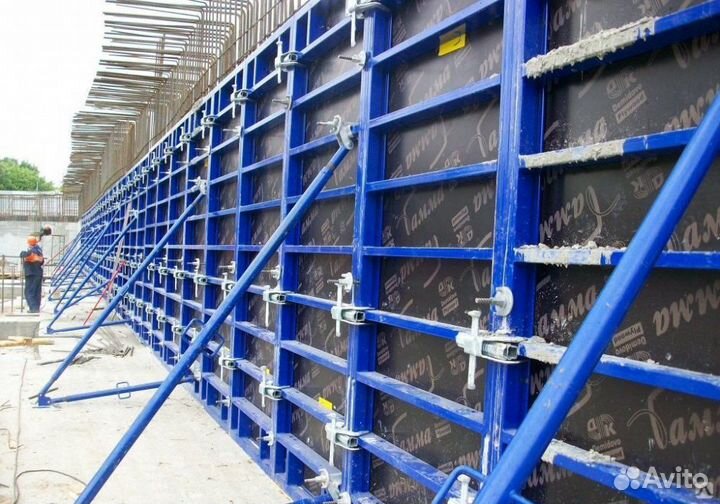 Аренда опалубки для стен и колон