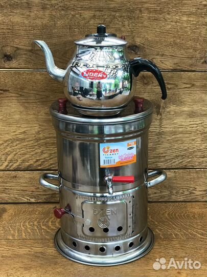 Самовар на дровах Турция 3.5 литра