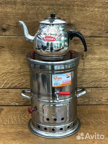 Самовар на дровах Турция 3.5 литра