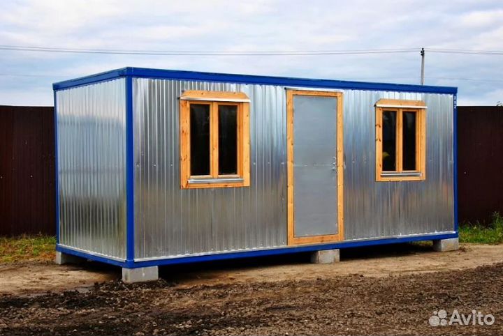 Блок контейнер металлическая бытовка