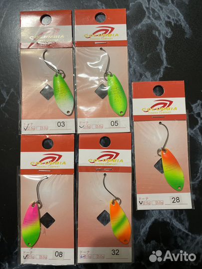 Форелевые блесна