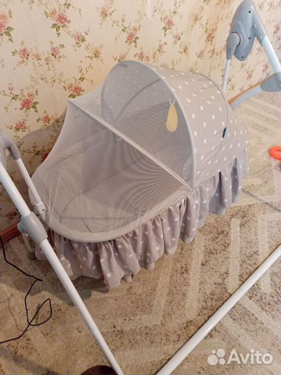 Детская люлька колыбель электрическая