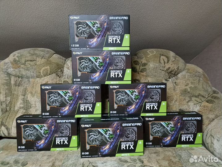 Видеокарта 3060TI 3070 ti 3080ti 3090 4070 4080