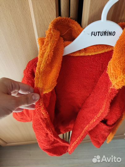 Махровый халат Три кота 92-98