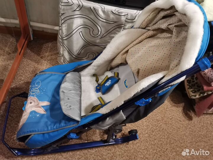 Санки коляска ника 7