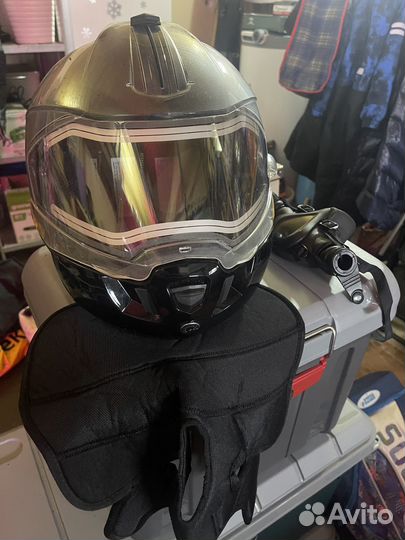 Шлем для снегохода с подогревом BRP Modular 2