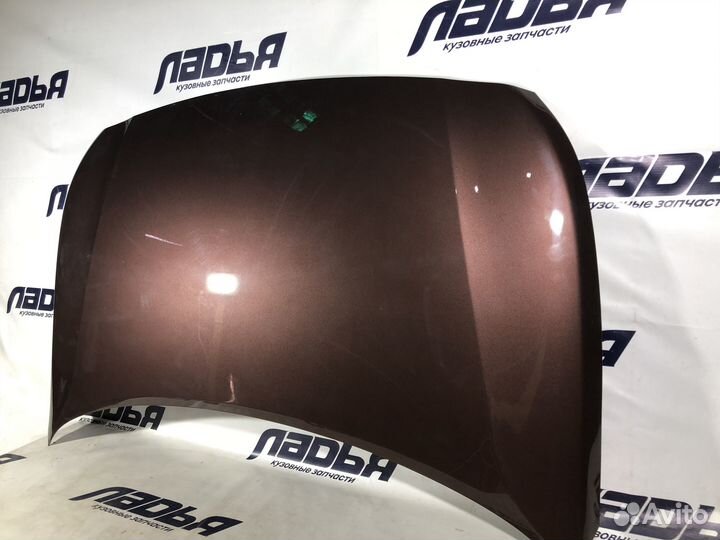 Капот Hyundai Solaris (2020) Коричневый cognac bro