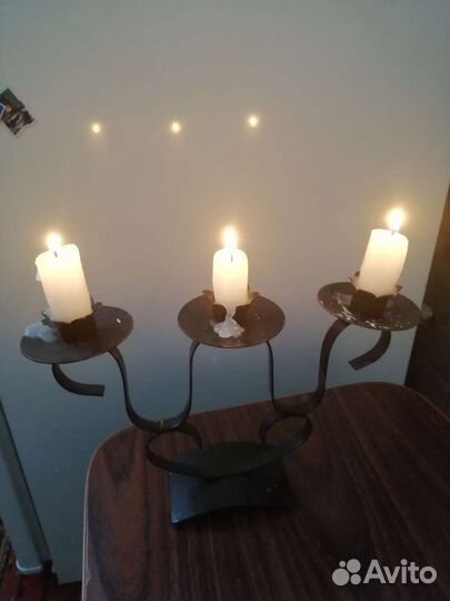 Подсвечник канделябр СССР