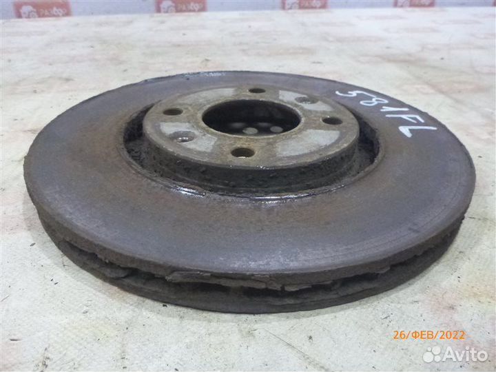 Диск тормозной передний левый Citroen Berlingo B9