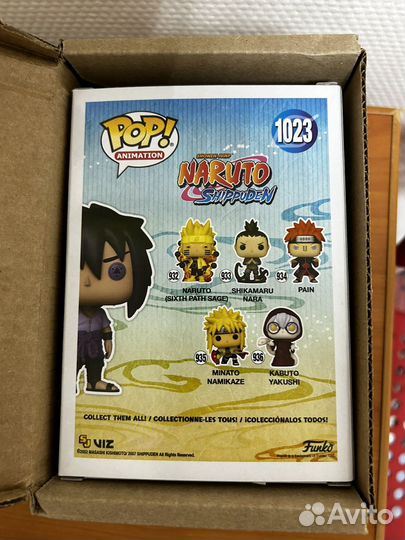 Funko pop sasuke (rinnegan) 1023
