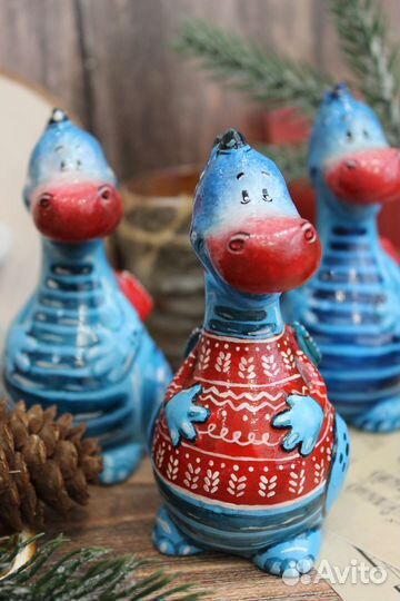 Ёлочная игрушка ручная роспись