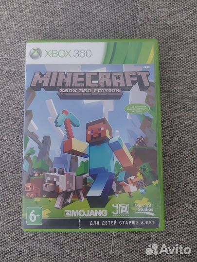 Minecraft для xbox 360 лицензионный