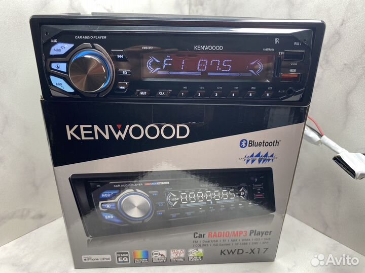 Автомагнитола kenwood 1 din