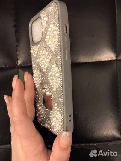 Чехол с камнями iPhone 13