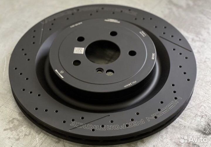 Задние тормозные диски W222 63s