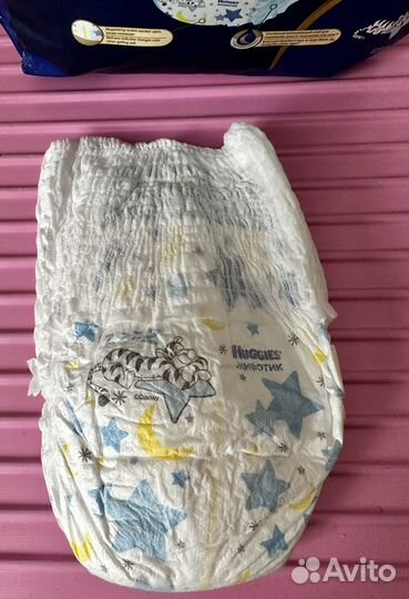 Подгузники трусики huggies elite soft 4 ночные