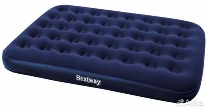 Новый надувной двухспальный матрас 137 х 191 см