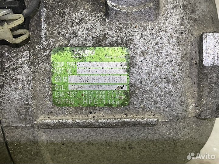 Компрессор кондиционера ssangyong kyron