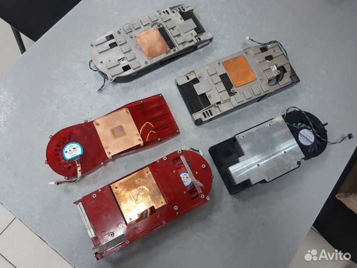 Охлаждение для видеокарт на разные модели