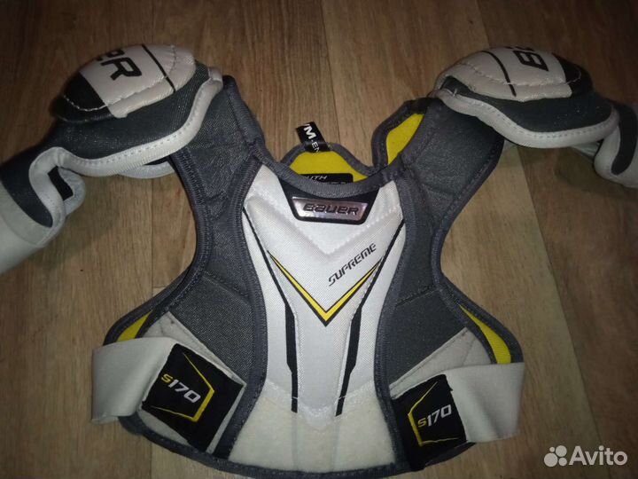 Нагрудник хоккейный bauer защита паха защита шеи