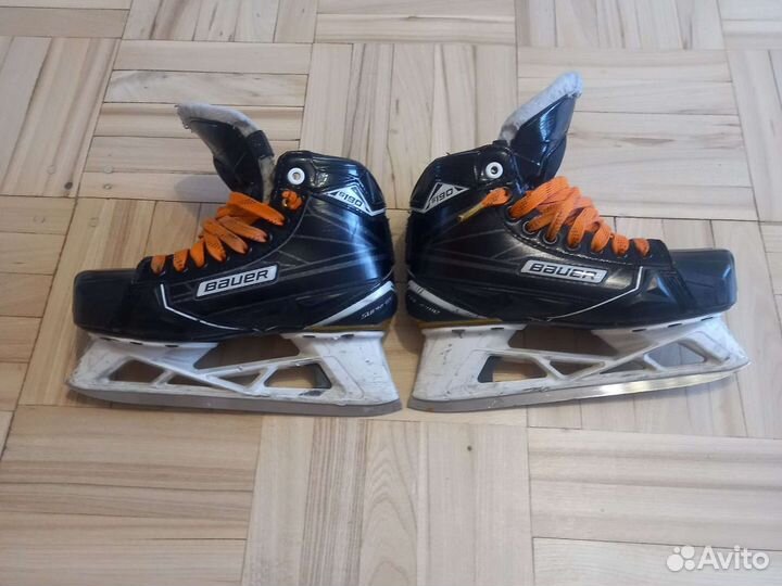 Коньки хоккейные вратарские bauer