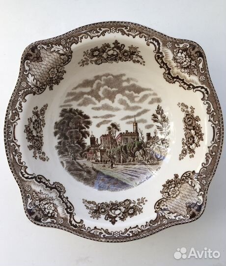 Блюдо (большая тарелка), Johnson Brothers, винтаж