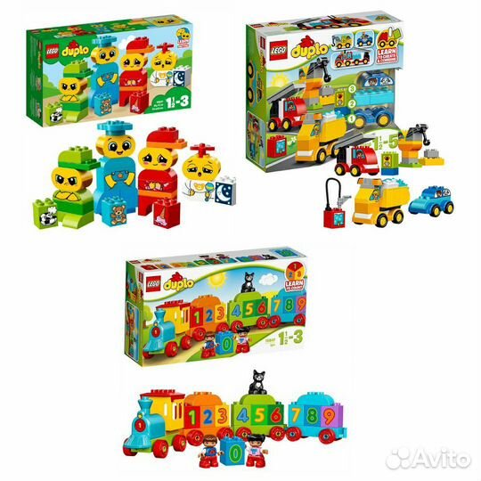 Наборы Lego duplo новые и б/у