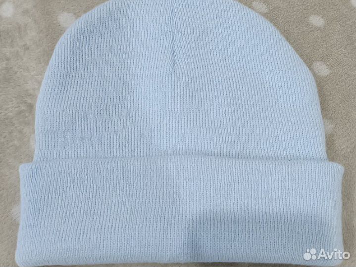 Шапка-бини с подворотом