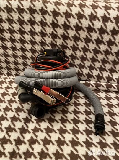 Насос для лодки пвх и матраса с функцией откачки