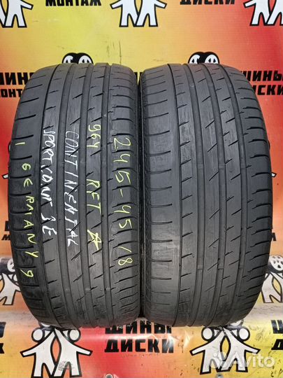 Continental ContiSportContact 3E 245/45 R18 96Y